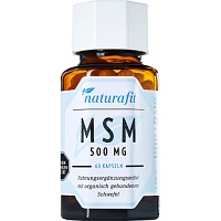 NATURAFIT MSM 500 mg Kapseln - 60Stk