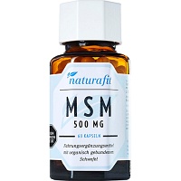 NATURAFIT MSM 500 mg Kapseln - 60Stk