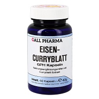 EISEN-CURRYBLATT GPH Kapseln - 60Stk