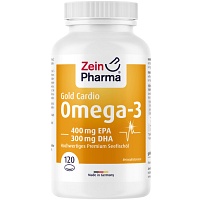 OMEGA-3 GOLD Herz DHA 300mg/EPA 400mg Softgel-Kap. - 120Stk