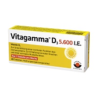VITAGAMMA D3 5.600 I.E .Vitamin D3 NEM Tabletten - 20Stk - Calcium & Vitamin D3