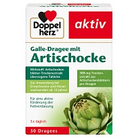 DOPPELHERZ Galle-Dragee mit Artischocke - 50Stk - Magen & Verdauung