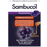 SAMBUCOL Immuno Forte Pastillen mit Honig - 20Stk
