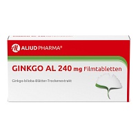 GINKGO AL 240 mg Filmtabletten - 60Stk - Herz, Kreislauf & Nieren
