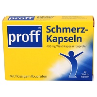 PROFF Schmerzkapseln 400 mg - 20Stk - proff Schmerz-Kapseln & Dragees