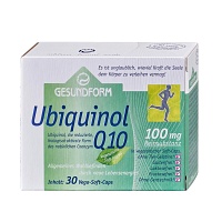 GESUNDFORM Ubiquinol Q10 100 mg Vega-Soft-Caps - 30Stk