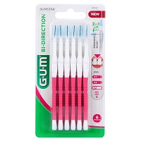 GUM BI-DIRECTION Interdentalb.1,2 mm pink - 6Stk - GUM
