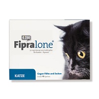 FIPRALONE 50 mg Lsg.z.Auftropf.f.Katzen - 4Stk - O`ZOO