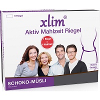 XLIM Aktiv Mahlzeit Riegel Schoko-Müsli - 6X56g - xlim®