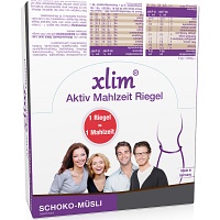 XLIM Aktiv Mahlzeit Riegel Schoko-Müsli - 12X56g - xlim®