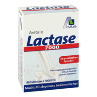 LACTASE 7.000 FCC Tabletten im Spender - 80Stk - Vegan