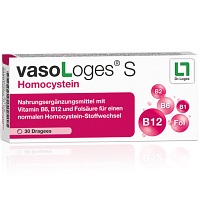 VASOLOGES S Homocystein Dragees - 30Stk - Stärkung für das Herz