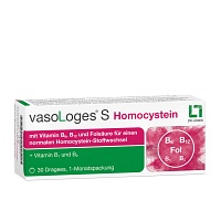 VASOLOGES S Homocystein Dragees - 30Stk - Stärkung für das Herz