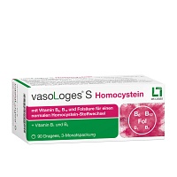 VASOLOGES S Homocystein Dragees - 90Stk - Stärkung für das Herz