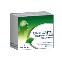 GINKGOVITAL Heumann 120 mg Filmtabletten - 120Stk - Stärkung für das Gedächtnis