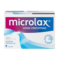 MICROLAX Rektallösung Klistiere - 9X5ml - Abführmittel