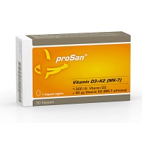 PROSAN Vitamin D3+K2 MK-7 Kapseln - 30Stk