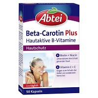 ABTEI Beta-Carotin Plus Hautaktive B-Vitamine Kps. - 50Stk - Abtei®