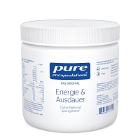 PURE ENCAPSULATIONS Energie & Ausdauer Pulver - 340g