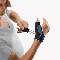 BORT Generation Daumenschiene links L blau - 1Stk