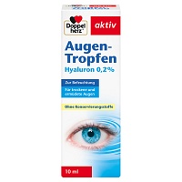 DOPPELHERZ Augen-Tropfen Hyaluron 0,2% - 10ml - Augengesundheit