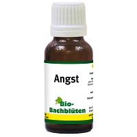 BIO BACHBLÜTEN Angst Tropfen f.Hund/Katze/Pferd - 20ml