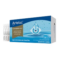 ARTELAC Complete EDO Augentropfen - 30X0.5ml - Tränende, gerötete trockene Augen