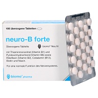 NEURO-B forte biomo Neu überzogene Tabletten - 100Stk