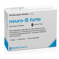 NEURO-B forte biomo Neu überzogene Tabletten - 100Stk