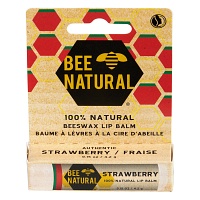 BEE Natural Lippenpflege-Stift Erdbeere - 4.2g