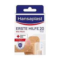 HANSAPLAST Erste Hilfe Pflaster Mix - 20Stk - Wundversorgung