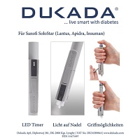 DUKADA TRIO multifunkt.Ersatzkap.f.Sanofi SoloStar - 1Stk