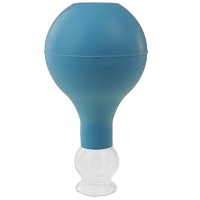 PULOX Schröpfglas 2,5 cm blau - 1Stk