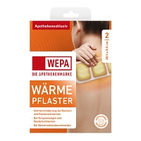 WÄRMEPFLASTER Nacken/Rücken 8,5x28,5 cm WEPA - 2Stk