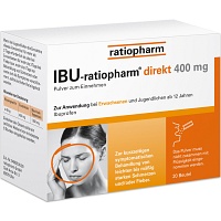 IBU-RATIOPHARM direkt 400 mg Pulver zum Einnehmen - 20Stk