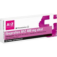 IBUPROFEN AbZ 400 mg akut Filmtabletten - 20Stk - AKTIONSARTIKEL