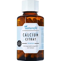 NATURAFIT Calcium Citrat Kapseln - 120Stk