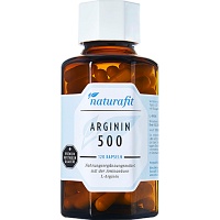 NATURAFIT Arginin 500 Kapseln