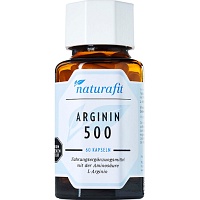 NATURAFIT Arginin 500 Kapseln - 60Stk