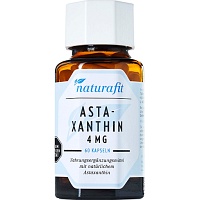 NATURAFIT Astaxanthin 4 mg Kapseln - 60Stk