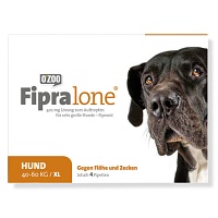 FIPRALONE 402 mg Lsg.z.Auftropf.f.sehr gr.Hunde - 4Stk - O`ZOO