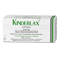 KINDERLAX elektrolytfrei Plv.z.Her.e.Lsg.z.Einn. - 3X30Stk