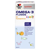 DOPPELHERZ Omega-3 flüssig family system - 250ml - Alles für das Kind