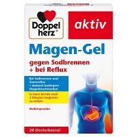 DOPPELHERZ Magen-Gel gegen Sodbrennen+bei Reflux - 20Stk - Magen & Verdauung