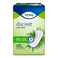 TENA LADY Discreet Inkontinenz Einlagen mini plus - 6X20Stk - Tena Lady - Einlagen für Sie