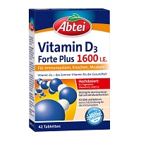 ABTEI Vitamin D3 Forte Plus Tabletten - 42Stk - Abtei®