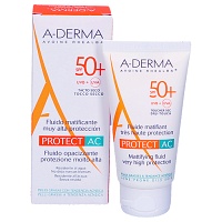 A-DERMA PROTECT AC SPF 50+ mattierendes Fluid - 40ml - Vegan