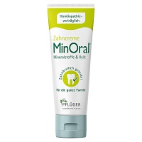 MINORAL Zahncreme - 75ml - Klassische Zahnpflege