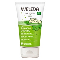 WELEDA Kids 2in1 Shower & Shampoo spritzig.Limette - 150ml