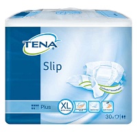 TENA SLIP plus XL - 3X30Stk - Einlagen & Netzhosen